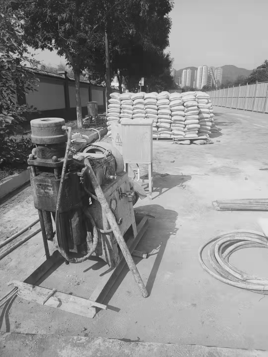 运粮湖管理区场区重载车疑难路基处理方案